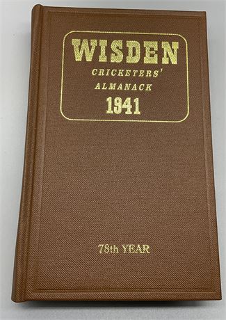 1941 Hardback Reprint - Numbered 323 of 500