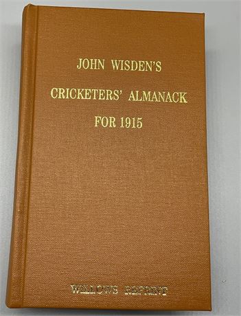 1915 Willows Tan Reprint 212 of 500