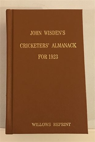 1923 Willows Reprint (Tan Binding) , Free Postage