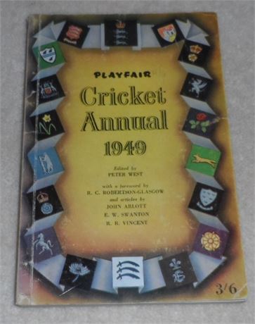 Playfair - Cricket Annual - 1949 - 2nd Edition