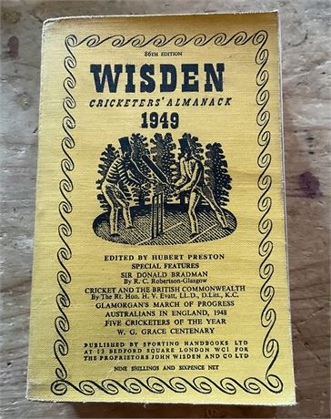 1949 Wisden Softback