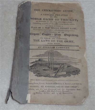 William Lambert - 1816/7 - 3rd Edition