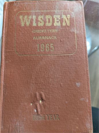 1965 hardback with only partial dust jacket