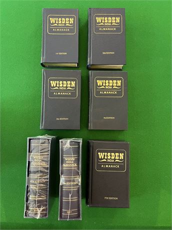 Wisden India Leatherbound Limited Edition - 2013 - 2020