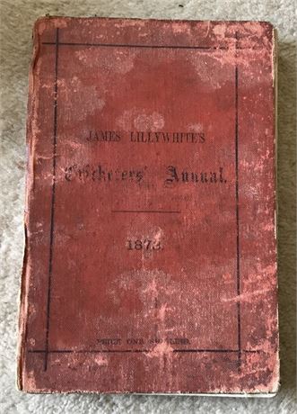 Lillywhite Annual for 1873 - 2nd Edition.