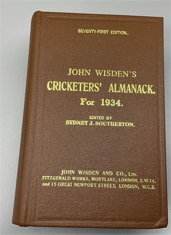 1934 Willows Hardback Reprint 408 of 500