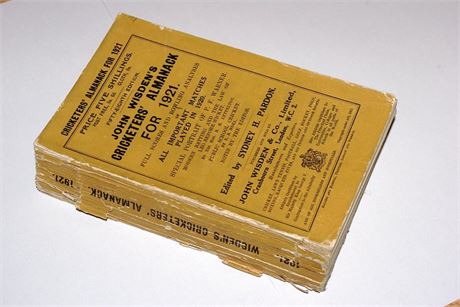 1921 wisden almanack
