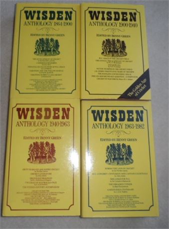 Wisden Anthology (4 Books) 1864 - 1982