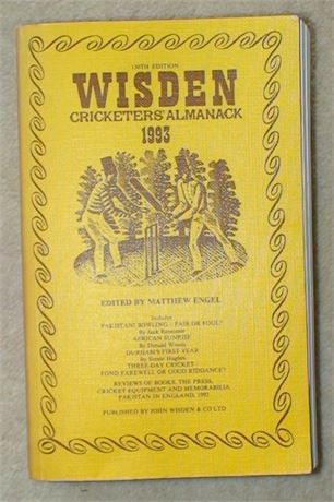 1993 Linen Cloth Wisden (Softback)
