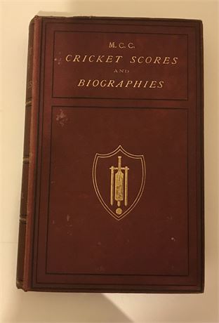 MCC Cricket Scores & Biographies - Vol 5