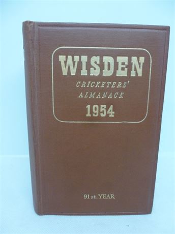 1954 Wisden H/b FINE condition