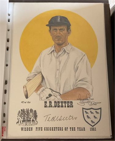 WISDEN FIVE CRICKETERS OF THE YEAR IN ALBUMS