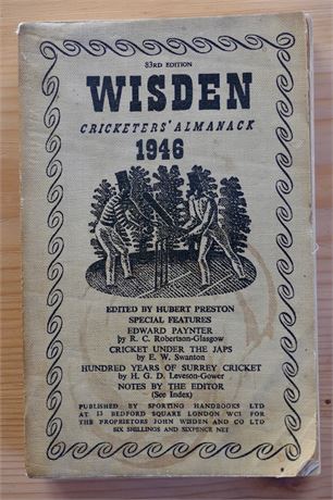 1946 Cloth Cover Wisden