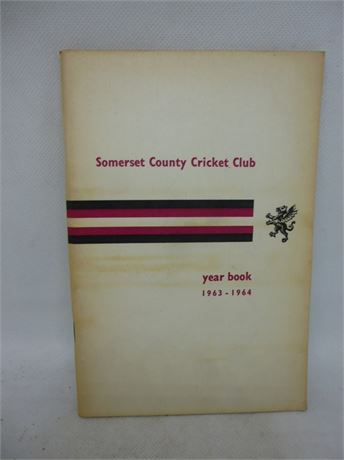 SOMERSET CCC YEAR BOOK 1964. VERY GOOD