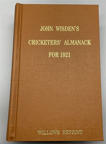 1921 Willows Tan Reprint, Number 125 of 500
