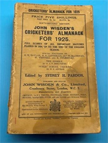 1925 Paperback Wisden