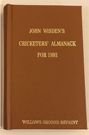 1893 Willows Reprint