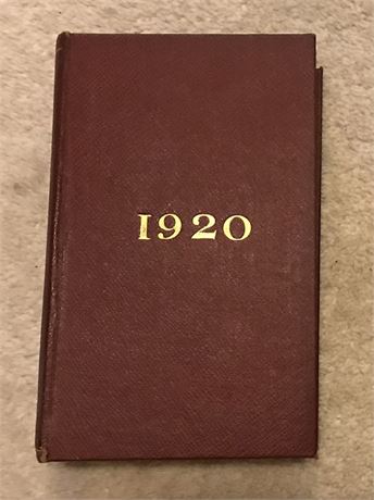 1920 Wisden Rebind - Perfect for Strategy1 Collectors.