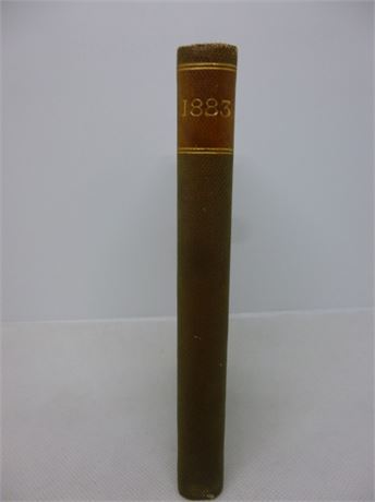 1883 Wisden Rebound without Wrappers VERY GOOD Condition