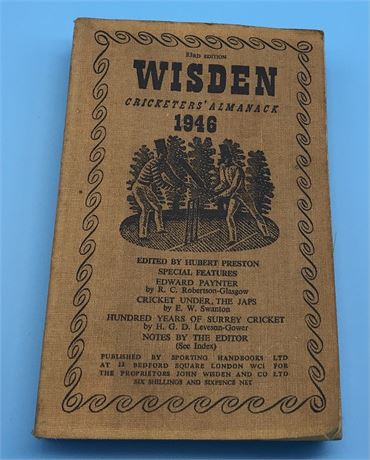 1946 Linen Cloth Wisden