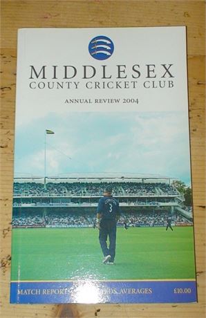 Middlesex CCC - Annual Review - Handbook - 2004