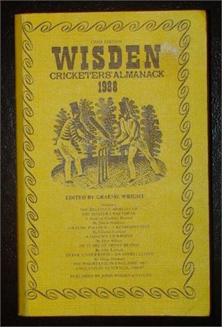 1988 Linen Cloth Wisden - Just a Fiver!