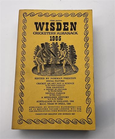 1965 Wisden Softback