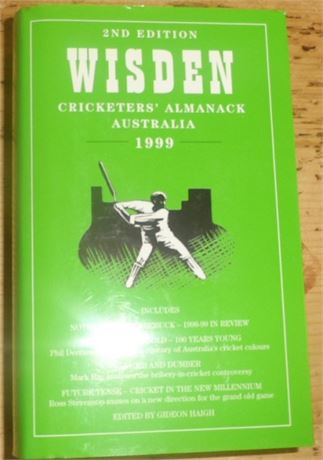 WISDEN AUSTRALIA - 1999 - 2nd Edition.